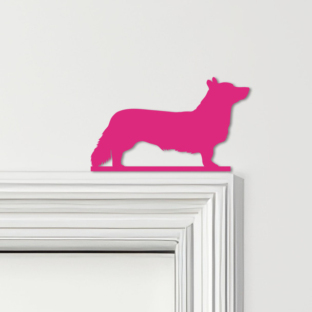 Door Topper Cardigan Welsh Corgi Dog Various Colours Top Of Door Decorative Sign