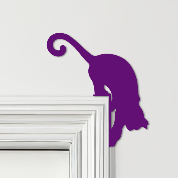 Door Topper Cat Curly Tail Various Colours Top Of Door Frame Decorative Sign