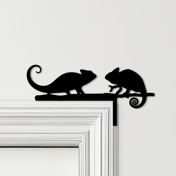 Door Topper Chameleons Lizards Various Colours Top Of Door Frame Decorative Sign
