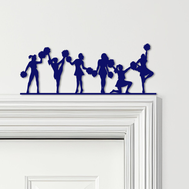 Door Topper Cheerleaders Various Colours Top Of Door Frame Decorative Sign