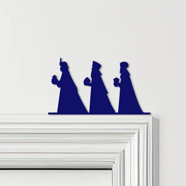 Door Topper Christmas Decor Nativity 3 Kings Various Colours Frame Decor Sign