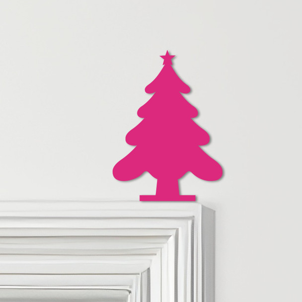 Door Topper Christmas Decor Tree Various Colours Top Of Door Frame Decor Sign