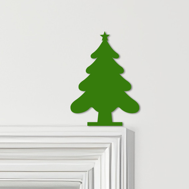 Door Topper Christmas Decor Tree Various Colours Top Of Door Frame Decor Sign