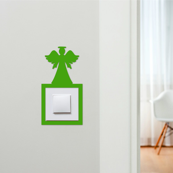 Light Switch Surround Christmas Decor Angel Decorative Switch Plate Cover Frame