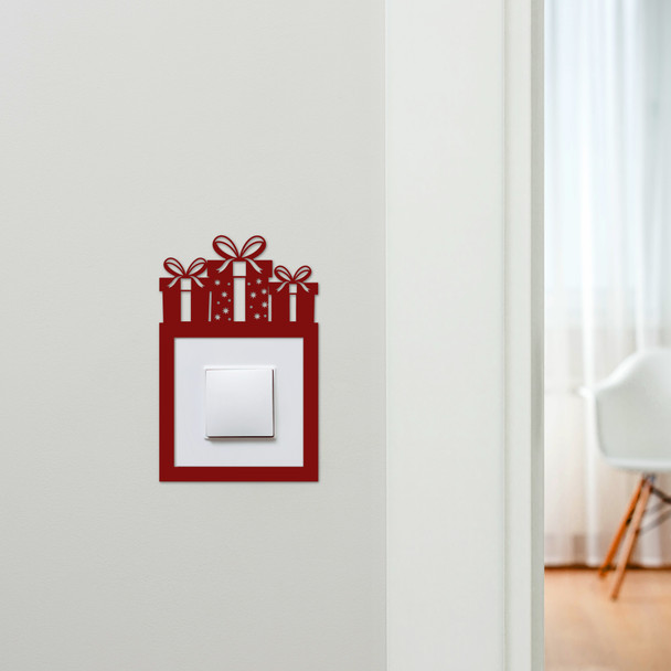 Light Switch Surround Christmas Decor Presents Decorative Switch Cover Frame