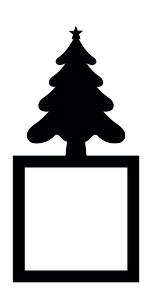 Light Switch Surround Christmas Decor Tree Star Decorative Switch Cover Frame
