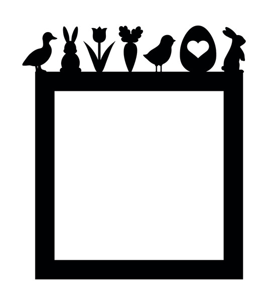 Light Switch Surround Easter Character Bunny Decorative Switch Plate Cover Frame