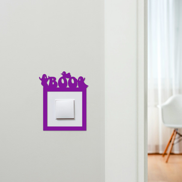 Light Switch Surround Halloween Decor Boo Ghost Decorative Switch Cover Frame