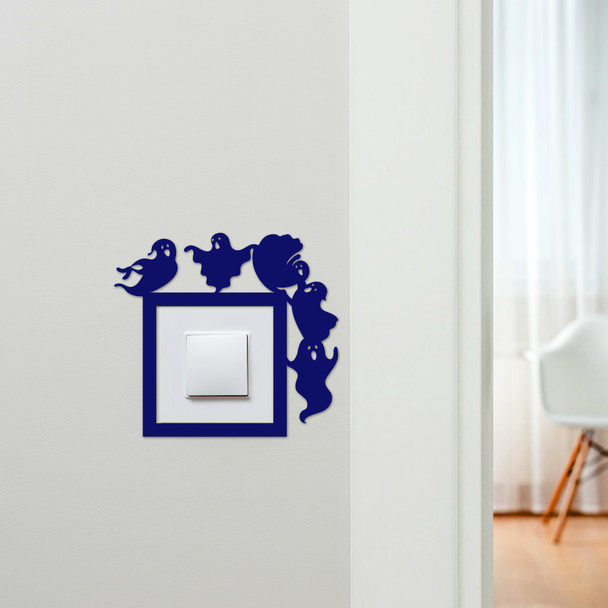 Light Switch Surround Halloween Decor Ghosts Decorative Switch Plate Cover Frame