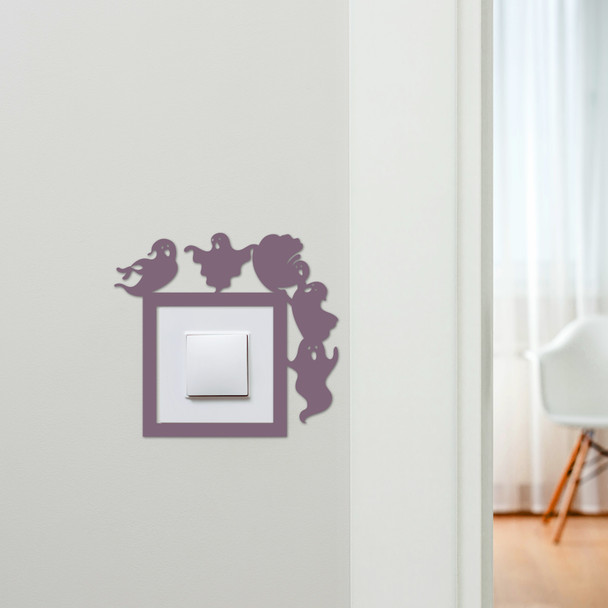 Light Switch Surround Halloween Decor Ghosts Decorative Switch Plate Cover Frame