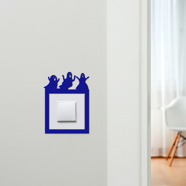 Light Switch Surround Halloween Decor Ghosts Scary Decorative Switch Cover Frame