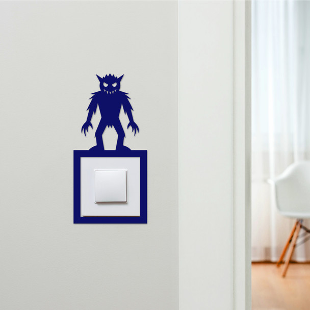Light Switch Surround Monster Scary Halloween Decor Switch Plate Cover Frame