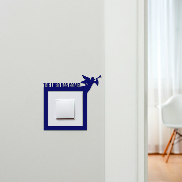 Light Switch Surround The Lord Has Come Angel Christmas Decor Switch Cover Frame