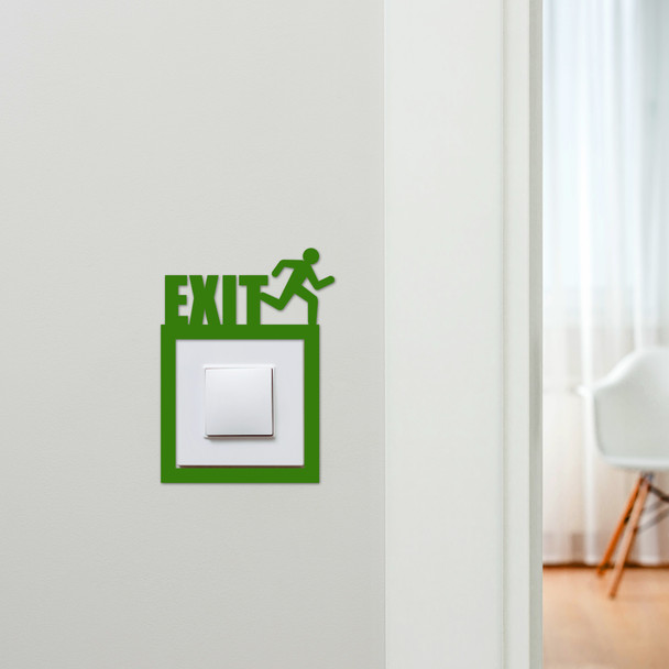 Light Switch Surround Exit Sign Decorative Switch Plate Cover Frame
