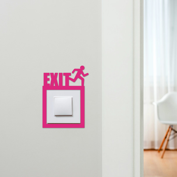 Light Switch Surround Exit Sign Decorative Switch Plate Cover Frame