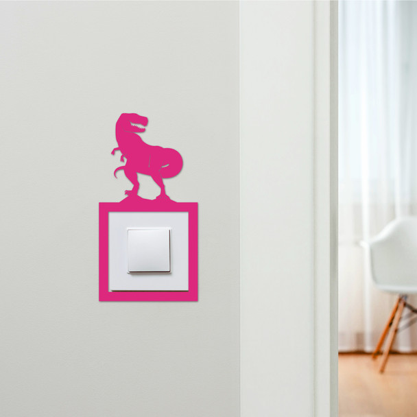 Light Switch Surround T-Rex Dinosaur Kids Room Decorative Switch Cover Frame