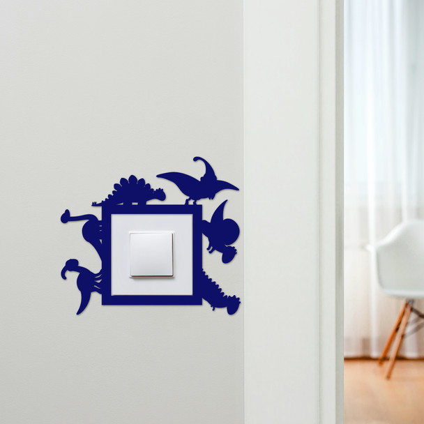 Light Switch Surround Kids Room Dinosaurs Decorative Switch Plate Cover Frame
