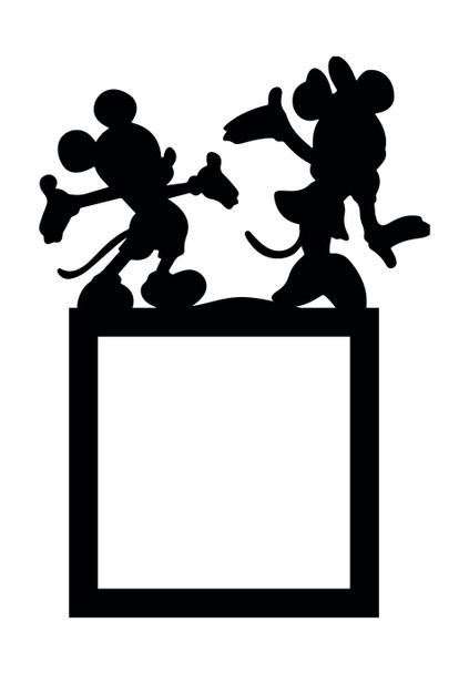 Light Switch Surround Mickey Minnie Mouse Kids Room Decor Switch Cover Frame
