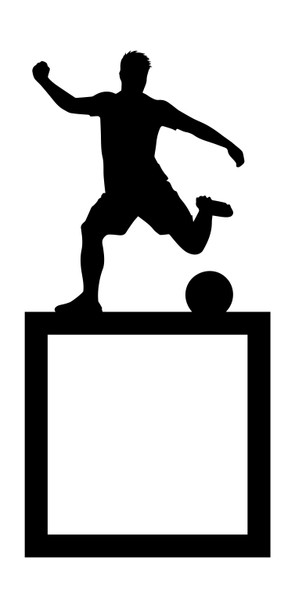 Light Switch Surround Football Footballer Kids Room Decor Switch Cover Frame