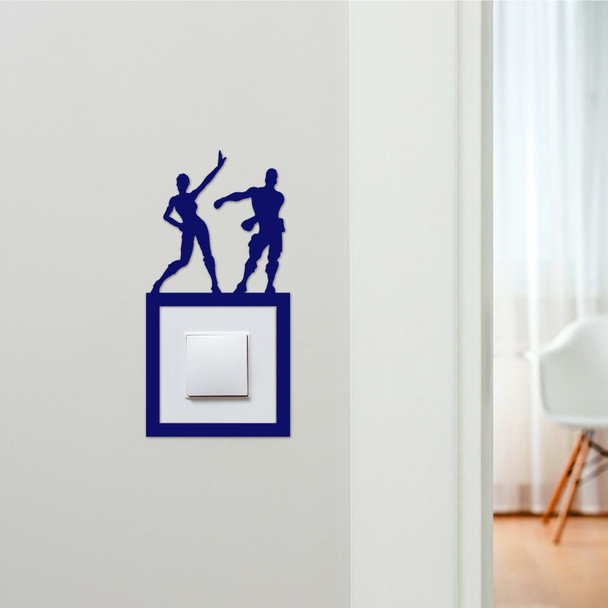 Light Switch Surround Fortnite Dances Kids Room Decorative Switch Cover Frame