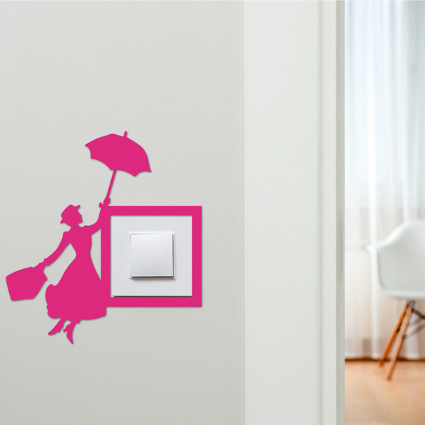 Light Switch Surround Mary Poppins Kids Room Decorative Switch Plate Cover Frame