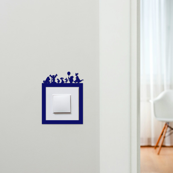 Light Switch Surround Winnie The Pooh Kids Room Decorative Switch Cover Frame
