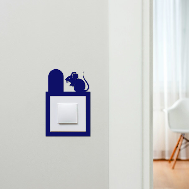 Light Switch Surround Mouse Door Decorative Switch Plate Cover Frame