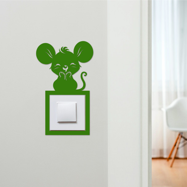 Light Switch Surround Big Mouse Decorative Switch Plate Cover Frame