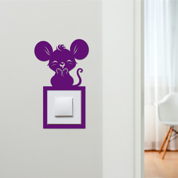 Light Switch Surround Big Mouse Decorative Switch Plate Cover Frame