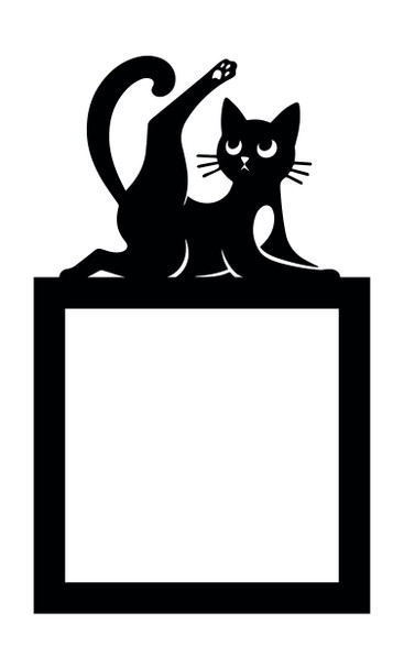 Light Switch Surround Cat Funny Leg Decorative Switch Plate Cover Frame