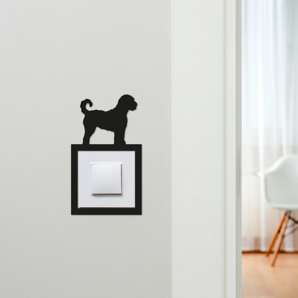 Light Switch Surround Goldendoodle Dog Decorative Switch Plate Cover Frame
