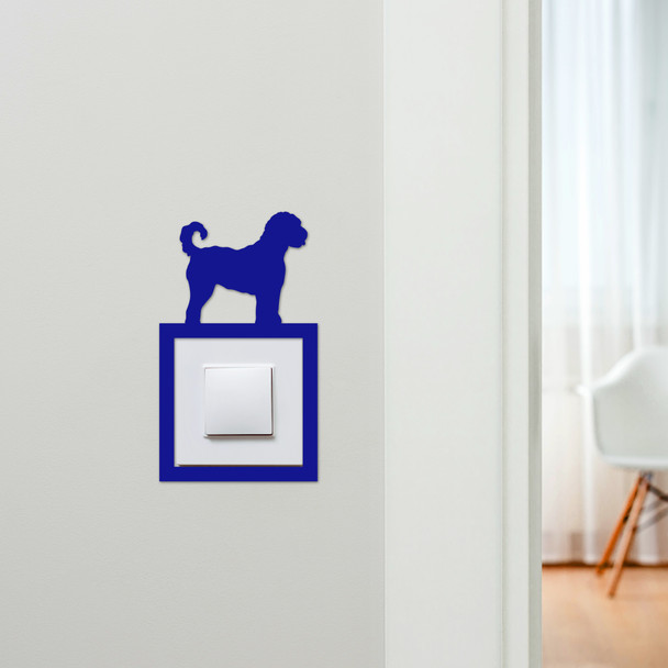 Light Switch Surround Goldendoodle Dog Decorative Switch Plate Cover Frame