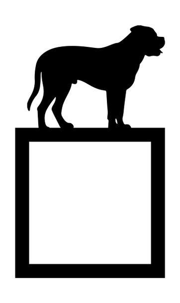 Light Switch Surround Bullmastiff Dog Decorative Switch Plate Cover Frame