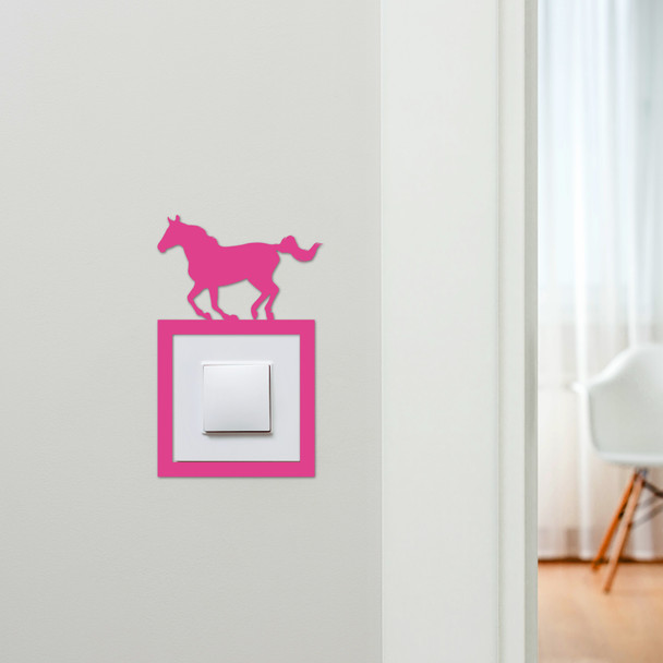 Light Switch Surround Horse Decorative Switch Plate Cover Frame