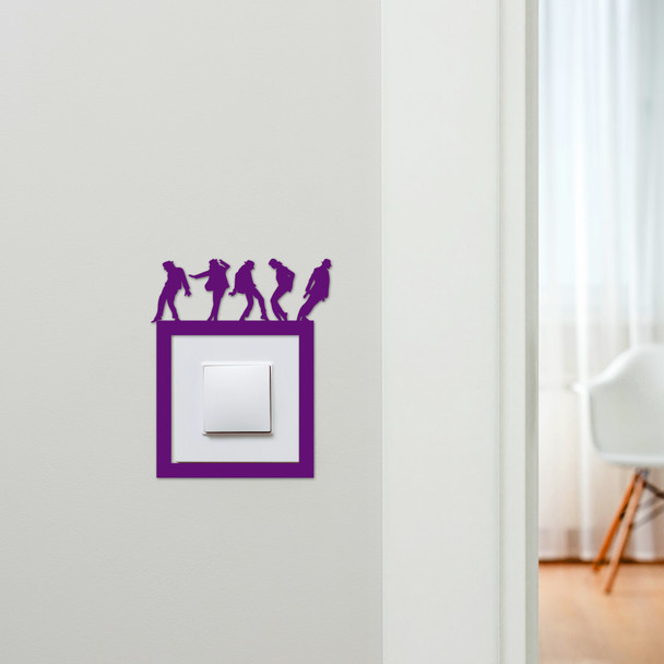 Light Switch Surround Michael Jackson Poses Decorative Switch Plate Cover Frame