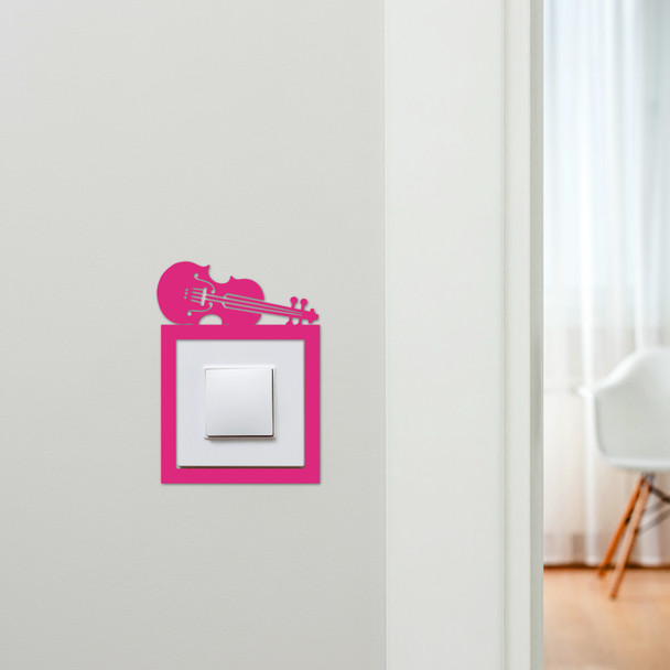 Light Switch Surround Violin Decorative Switch Plate Cover Frame