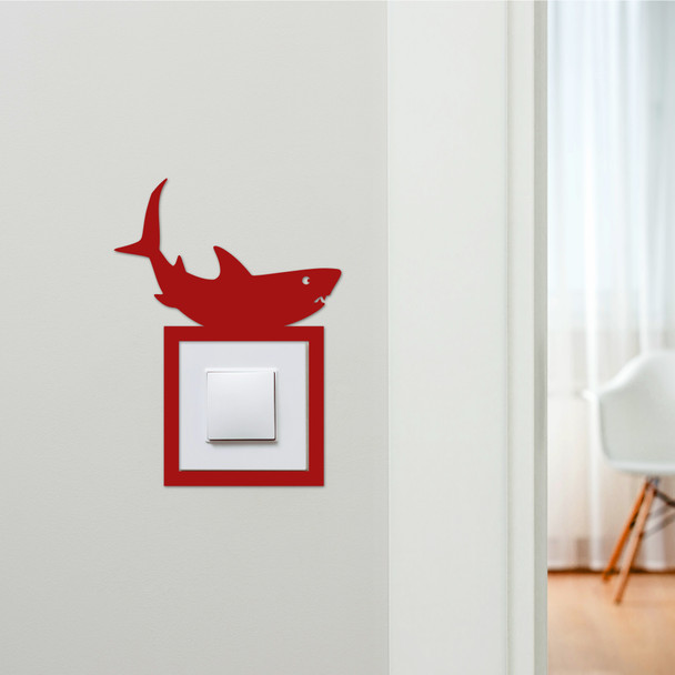 Light Switch Surround Shark Decorative Switch Plate Cover Frame