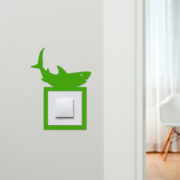 Light Switch Surround Shark Decorative Switch Plate Cover Frame