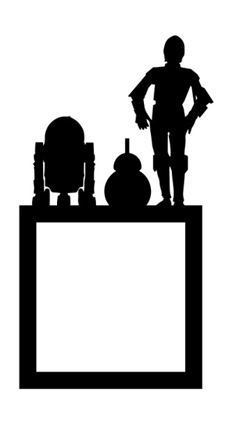 Light Switch Surround Star Wars Droids Decorative Switch Plate Cover Frame