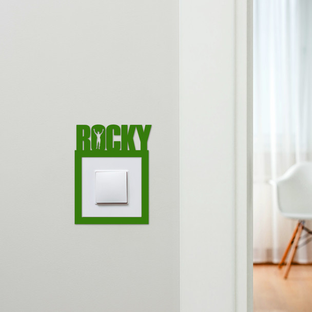 Light Switch Surround Rocky Film Decorative Switch Plate Cover Frame
