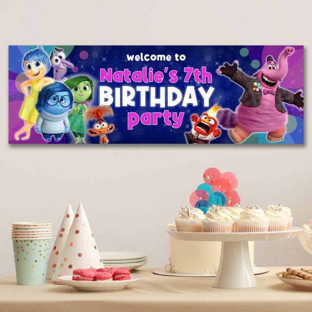 Personalised Party Banner For Kids Birthday Trolls