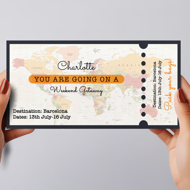 Arcadia Personalised Gift Voucher Surprise Theatre Ticket