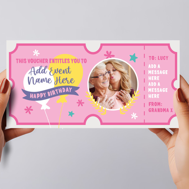 Matilda Personalised Gift Voucher Surprise Theatre Ticket