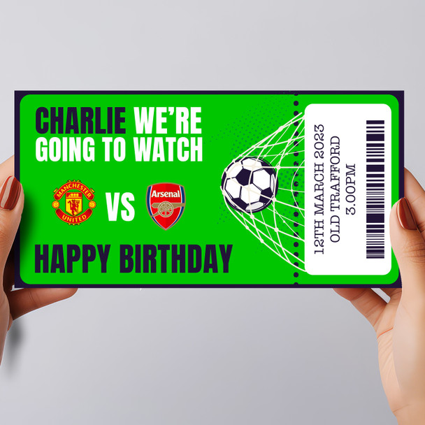 Morocco Boarding Pass Personalised Gift Voucher Surprise Holiday Trip Ticket