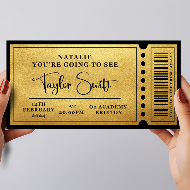 New York Usa Boarding Pass Personalised Gift Voucher Surprise Break Trip Ticket