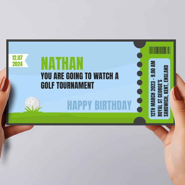 Sydney Boarding Pass Personalised Gift Voucher Surprise Ticket