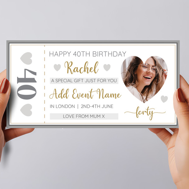 Brewery Tour Gold Star Personalised Gift Voucher Surprise Ticket