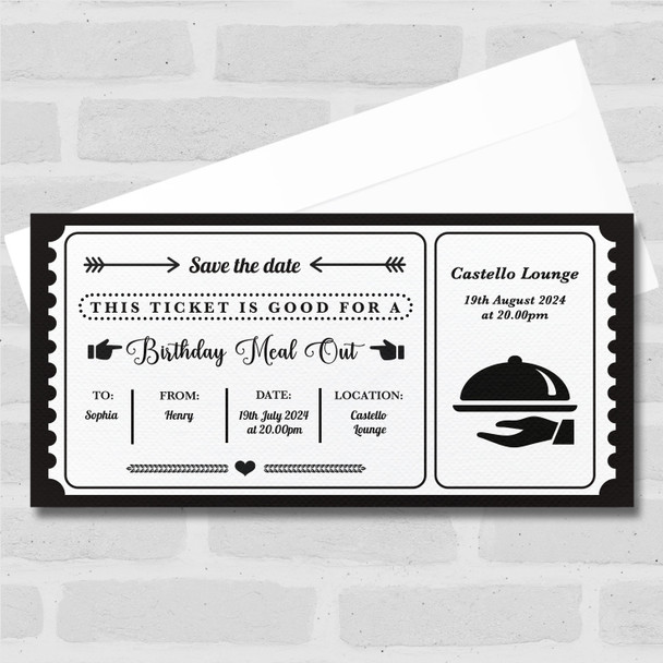 Ireland Boarding Pass Personalised Gift Voucher Surprise Holiday Trip Ticket