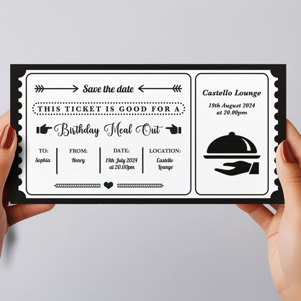 Ireland Boarding Pass Personalised Gift Voucher Surprise Holiday Trip Ticket