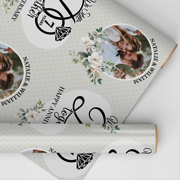 Personalised Wrapping Paper Wedding Anniversary We Still Do Photo Gift-Wrap